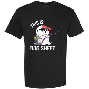 This Is Boo Sheet Election Day Ghost Of Trump Voter Garment-Dyed Heavyweight T-Shirt