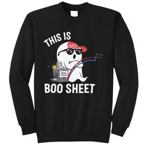 This Is Boo Sheet Election Day Ghost Of Trump Voter Sweatshirt