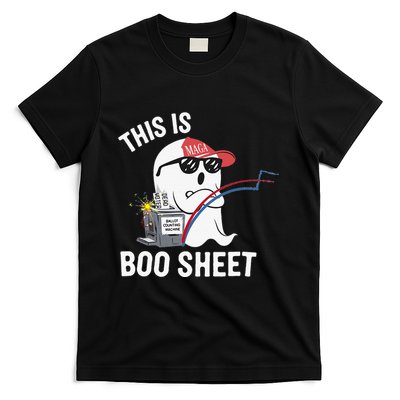 This Is Boo Sheet Election Day Ghost Of Trump Voter T-Shirt
