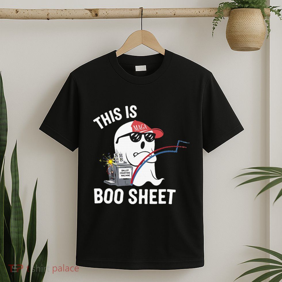 This Is Boo Sheet Election Day Ghost Of Trump Voter T-Shirt