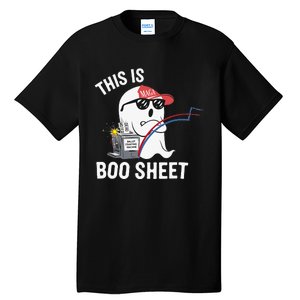 This Is Boo Sheet Election Day Ghost Of Trump Voter Tall T-Shirt