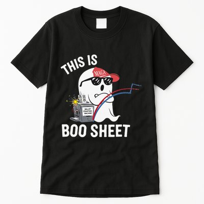 This Is Boo Sheet Election Day Ghost Of Trump Voter Tall T-Shirt
