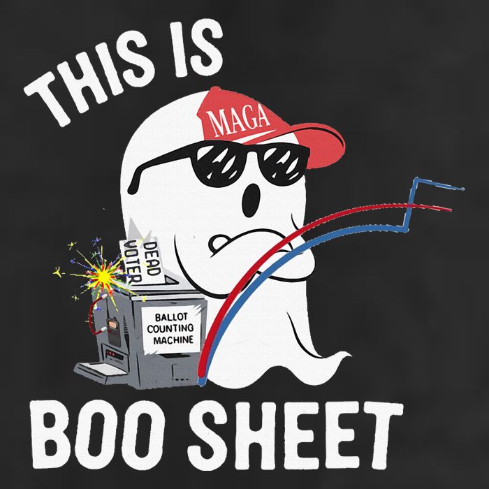 This Is Boo Sheet Election Day Ghost Of Trump Voter Adult Drive Performance Visor
