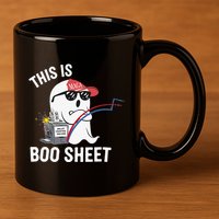 This Is Boo Sheet Election Day Ghost Of Trump Voter 11oz C Handle Ceramic Mug