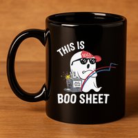 This Is Boo Sheet Election Day Ghost Of Trump Voter 11oz C Handle Ceramic Mug