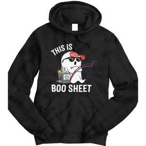 This Is Boo Sheet Election Day Ghost Of Trump Voter Tie Dye Hoodie