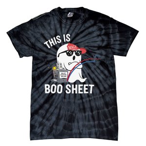 This Is Boo Sheet Election Day Ghost Of Trump Voter Tie-Dye T-Shirt