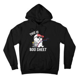 This Is Boo Sheet Election Day Ghost Of Trump Voter Tall Hoodie