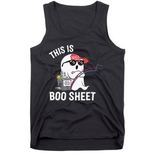 This Is Boo Sheet Election Day Ghost Of Trump Voter Tank Top