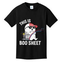 This Is Boo Sheet Election Day Ghost Of Trump Voter Kids T-Shirt