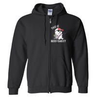 This Is Boo Sheet Election Day Ghost Of Trump Voter Full Zip Hoodie