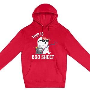 This Is Boo Sheet Election Day Ghost Of Trump Voter Premium Pullover Hoodie