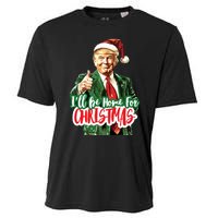 Trump ILl Be Home For Christmas Cooling Performance Crew T-Shirt