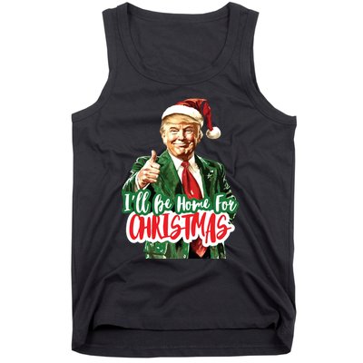 Trump ILl Be Home For Christmas Tank Top