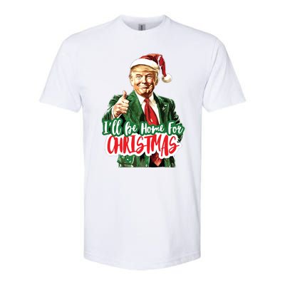 Trump ILl Be Home For Christmas Softstyle CVC T-Shirt