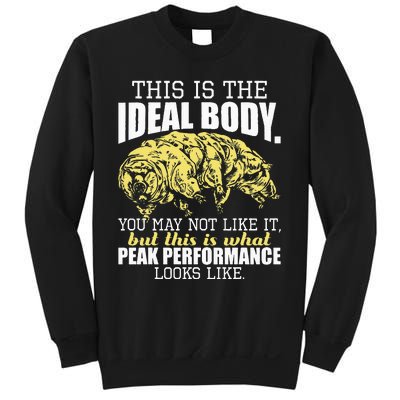 The Ideal Body You May Not Like It Tardigrade Moss Piglet Sweatshirt