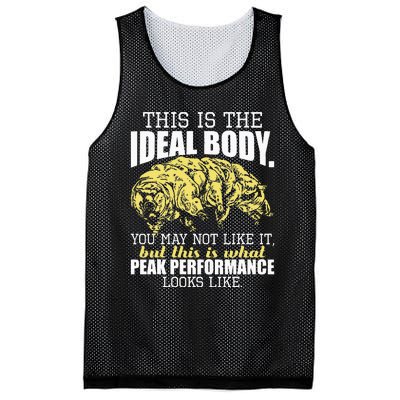 The Ideal Body You May Not Like It Tardigrade Moss Piglet Mesh Reversible Basketball Jersey Tank