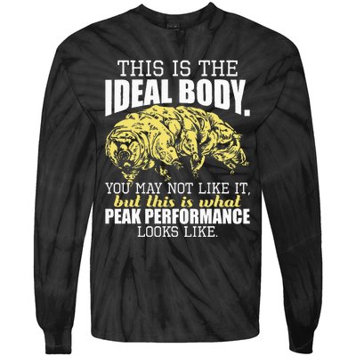 The Ideal Body You May Not Like It Tardigrade Moss Piglet Tie-Dye Long Sleeve Shirt