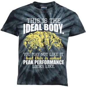 The Ideal Body You May Not Like It Tardigrade Moss Piglet Kids Tie-Dye T-Shirt