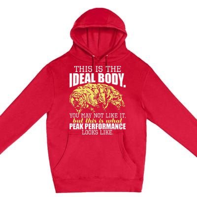 The Ideal Body You May Not Like It Tardigrade Moss Piglet Premium Pullover Hoodie