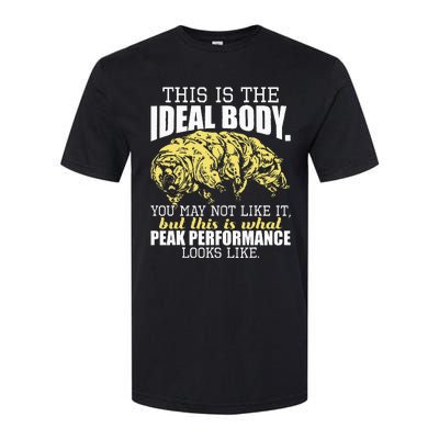 The Ideal Body You May Not Like It Tardigrade Moss Piglet Softstyle® CVC T-Shirt