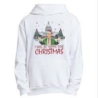 Trump Ill Be Home For Christmas White House Festive Holiday Urban Pullover Hoodie