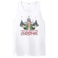 Trump Ill Be Home For Christmas White House Festive Holiday PosiCharge Competitor Tank