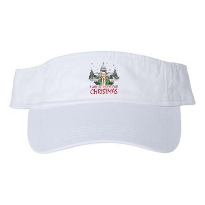 Trump Ill Be Home For Christmas White House Festive Holiday Visor