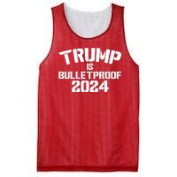 Trump Is Bulletproof 2024 Fight Election Mesh Reversible Basketball Jersey Tank