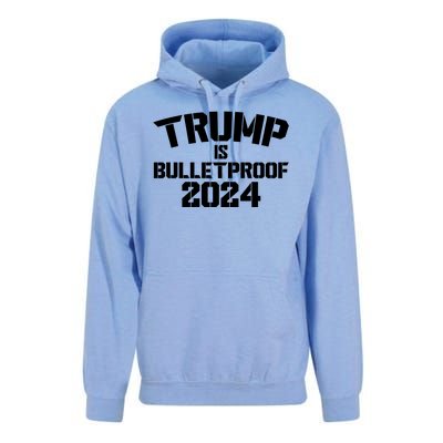 Trump Is Bulletproof 2024 Fight Election Unisex Surf Hoodie