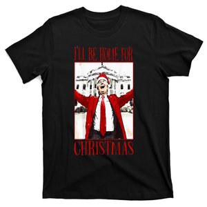 Trump I’Ll Be Home For Christmas 2024 DaddyS Home T-Shirt