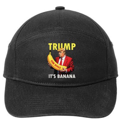 Trump ItS Banana Starship Funny 7-Panel Snapback Hat