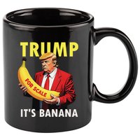 Trump ItS Banana Starship Funny 11oz C Handle Ceramic Mug
