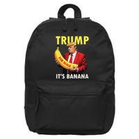 Trump ItS Banana Starship Funny 16 in Basic Backpack