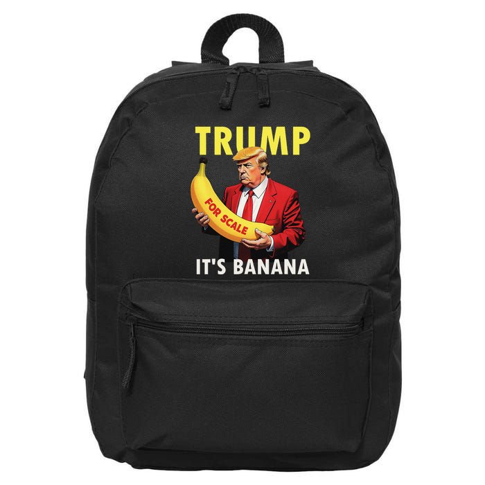 Trump ItS Banana Starship Funny 16 in Basic Backpack