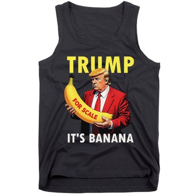 Trump ItS Banana Starship Funny Tank Top