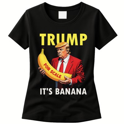 Trump ItS Banana Starship Funny Womens T-Shirt