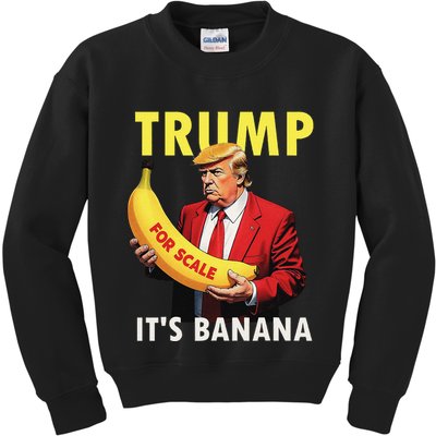 Trump ItS Banana Starship Funny Kids Sweatshirt
