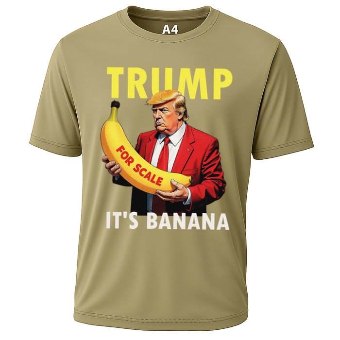 Trump ItS Banana Starship Funny Cooling Performance Crew T-Shirt