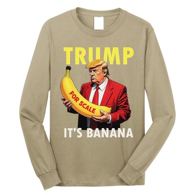 Trump ItS Banana Starship Funny Long Sleeve Shirt