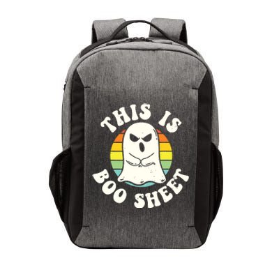 This Is Boo Sheet Ghost Retro Halloween Costume Vector Backpack