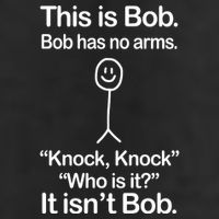This Is Bob Bob Has No Arms Sarcastic Funny 25L Jumbo Tote
