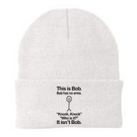 This Is Bob Bob Has No Arms Sarcastic Funny Beanie