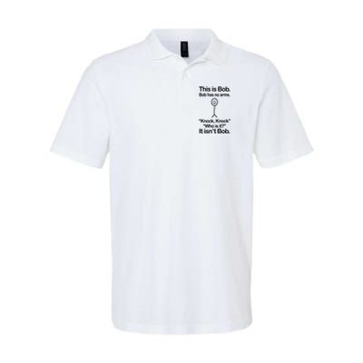 This Is Bob Bob Has No Arms Sarcastic Funny Polo