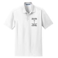 This Is Bob Bob Has No Arms Sarcastic Funny Dry Zone Grid Polo