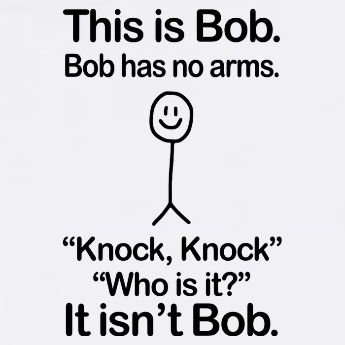 This Is Bob Bob Has No Arms Sarcastic Funny Mousepad