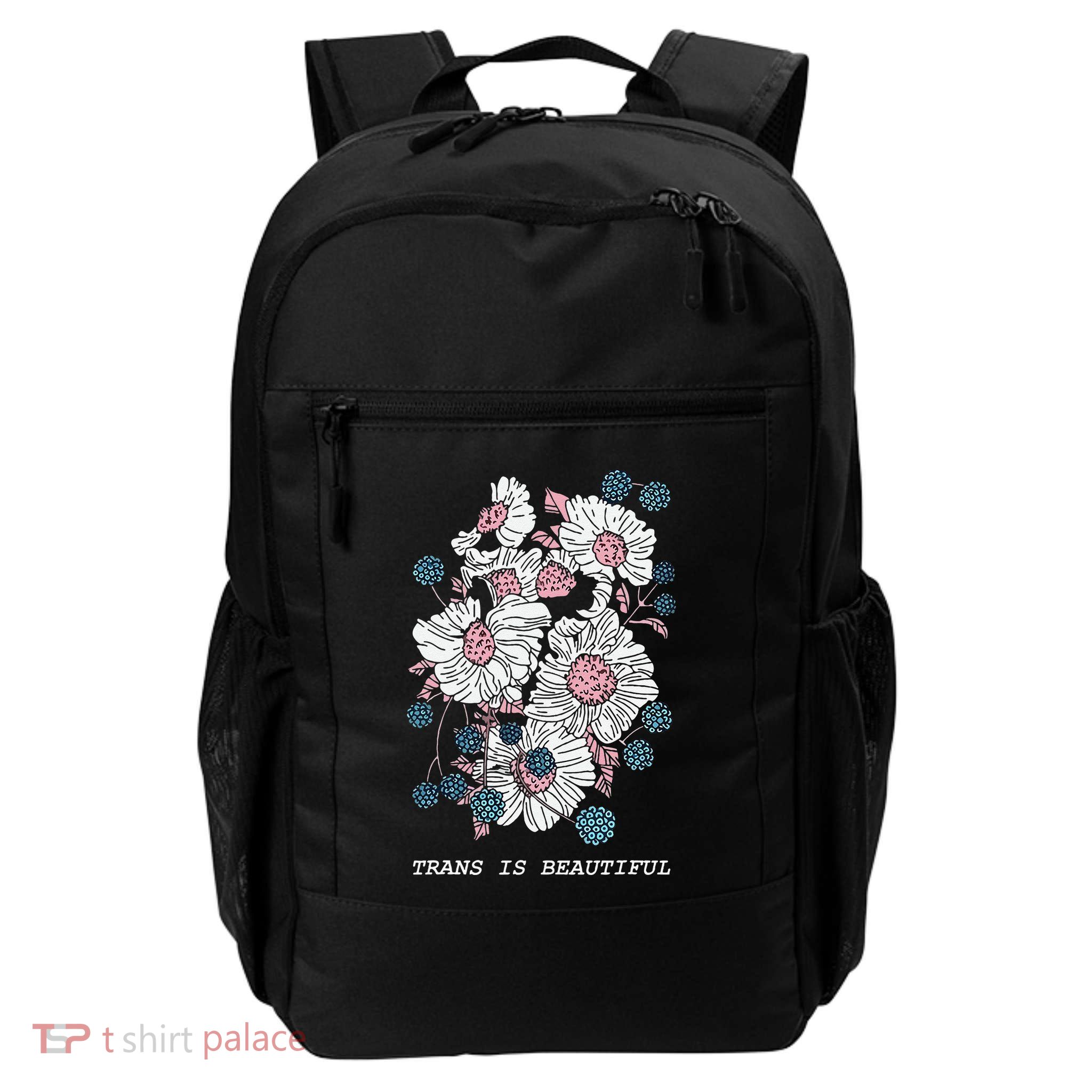 Transg Is Beautiful Lgbt Transg Pride Month Lgbtq Ally Daily Commute Backpack