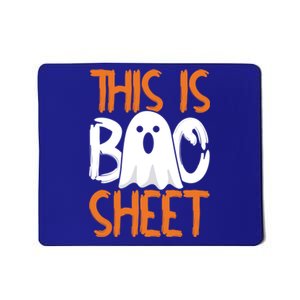 This Is Boo Sheet Funny Halloween Ghost Gift Mousepad