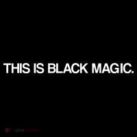 This Is Black Magic Drawstring Bag