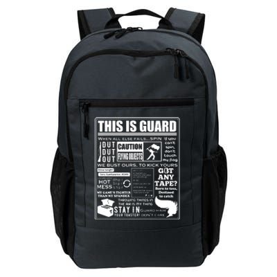 This Is Color Guard Funny Color Guard Sayings And Memes Daily Commute Backpack